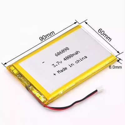 Bon prix Batterie polymère Li rechargeable de 3,7 V 606090 4000 mAh pour les appareils électroniques grand public en ligne