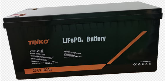 Bon prix 6000 cycles 24V 100AH batterie pour le système de stockage d'énergie solaire en ligne