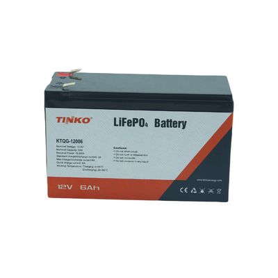qualité 6.8AH 12 Volt Lithium Fer Phosphate Batterie avec une carte de protection utilisée comme alimentation de secours usine