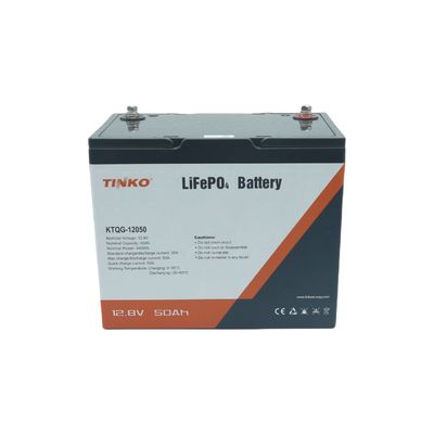 Bon prix Batterie haute efficacité 12V/24V 50AH Lifepo4 KTQG-12050 pour la recharge du transport solaire et électrique en ligne
