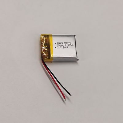 Bon prix Appareils portables Batterie Li-polymère 3.7V 602225 à haute énergie et capacité personnalisable en ligne
