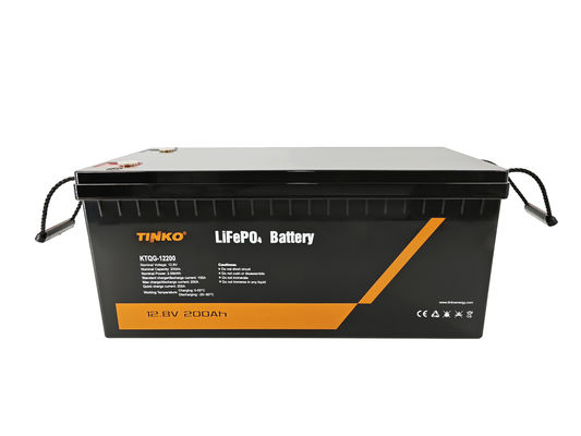 qualité Batterie à haute densité d'énergie 12V 200AH pour remplacer la batterie au plomb-acide usine